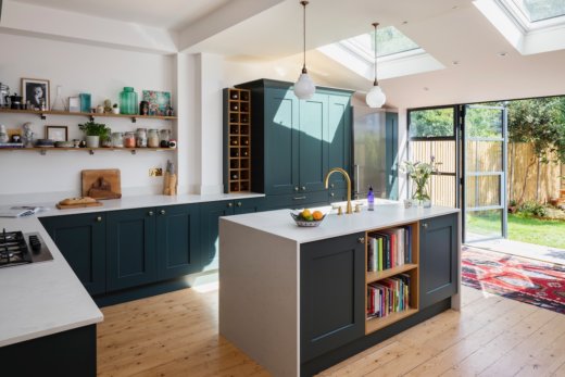 Green Shaker-Style Kitchen by Sheraton Interiors - The Kitchen Think