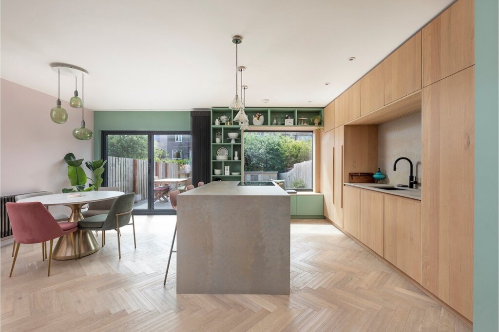 A beautiful winning design and calm new looks - The Kitchen Think